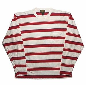 Vintage Eddie Bauer Striped Long Sleeve Shirt | XL